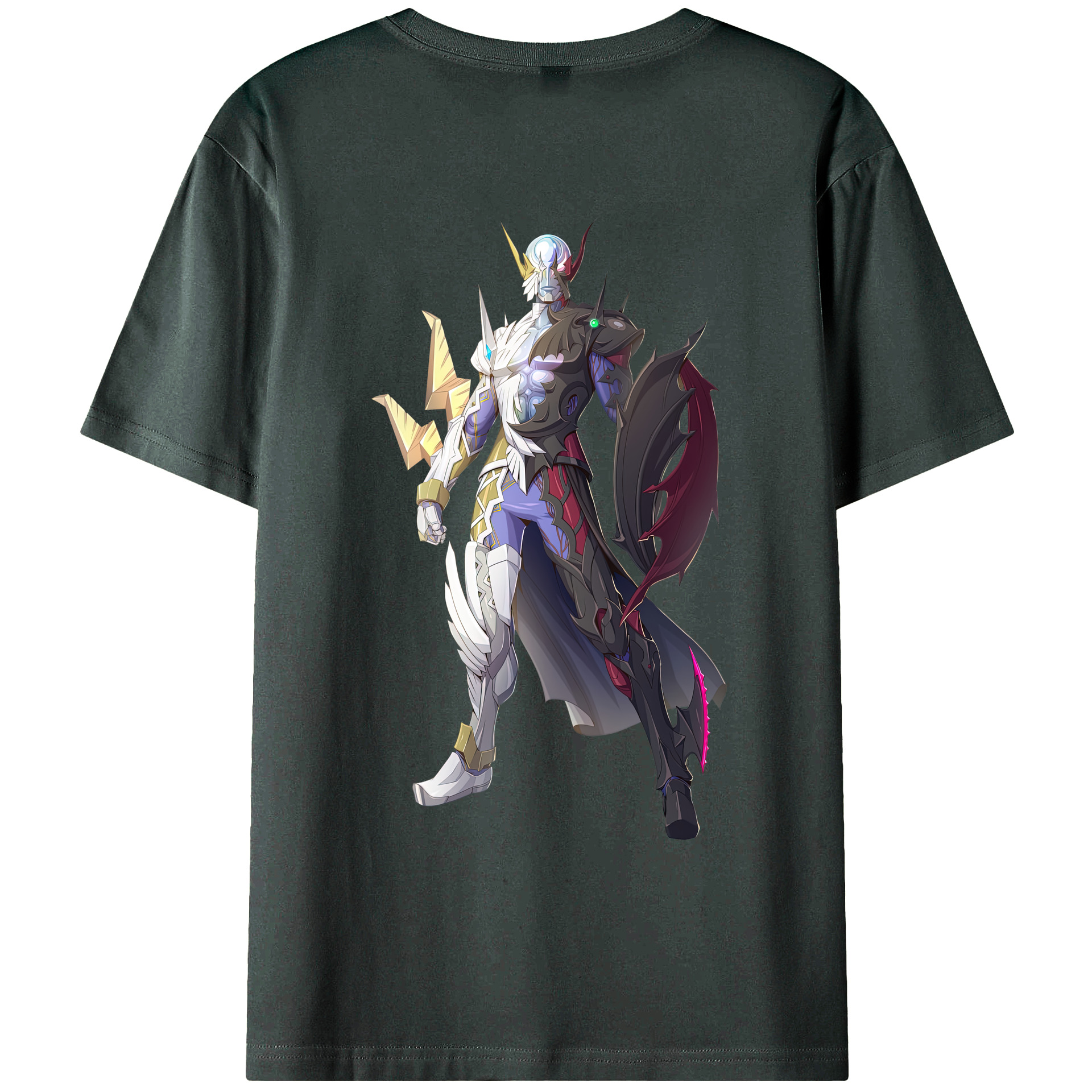 （画像用） ウルトラマン Ultraman 綿100％ メンズ半袖Tシャツ（バックプリント） 通気性